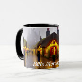 Mug Thé du matin de Bill personnalisable (Devant gauche)