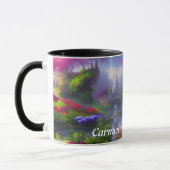 Mug Thé du matin de Carmen Personnalisé sur mesure (Gauche)