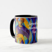 Mug Thé du matin de Jayesh personnalisé (Devant gauche)