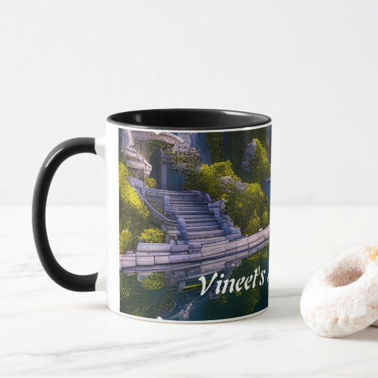 Mug Thé du matin de la vigne (Avec donut)