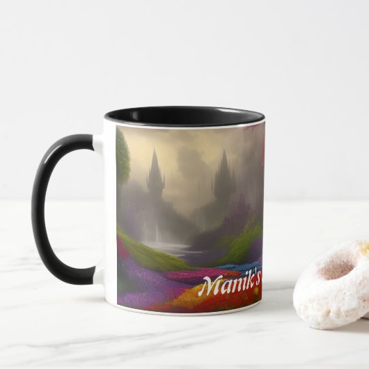 Mug Thé du matin de Manik personnalisé (Avec donut)