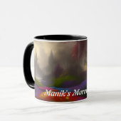 Mug Thé du matin de Manik personnalisé (Devant gauche)