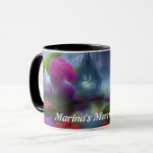 Mug Thé du matin de Marina personnalisable (Devant gauche)