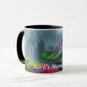 Mug Thé du matin de Mark personnalisé (Devant gauche)