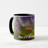 Mug Thé du matin de Mary personnalisable (Devant gauche)