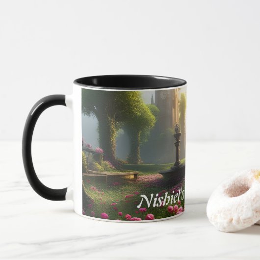Mug Thé du matin de Nishiet personnalisé (Avec donut)