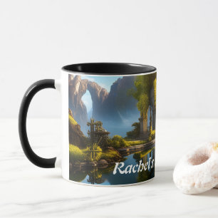 Mug Thé du matin de Rachel personnalisable