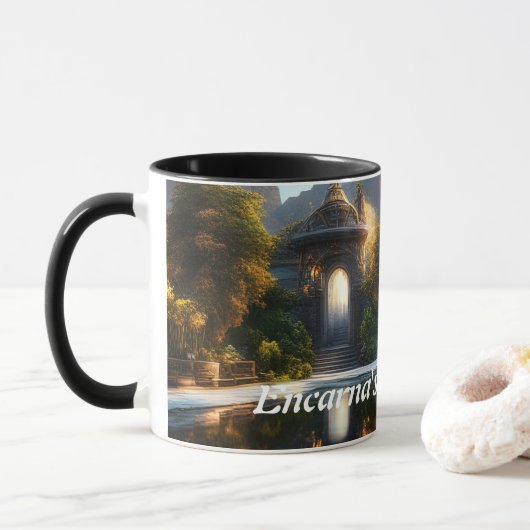 Mug Thé du matin d'Encarna (Avec donut)