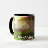 Mug Thé du matin Emily personnalisable (Devant gauche)