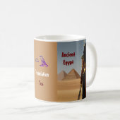 Mug Thé égyptien antique (Devant droit)