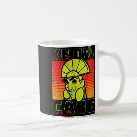 Mug The Emperor's New Groove Kuzco Don't Know Don't Ca (Droite)