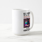 Mug Thé Et Mes Livres (Devant droit)