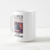 Mug Thé Et Mes Livres (Devant gauche)