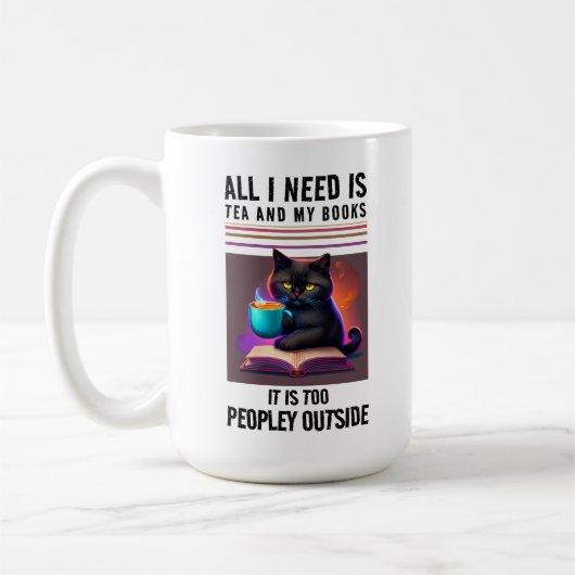 Mug Thé Et Mes Livres (Gauche)