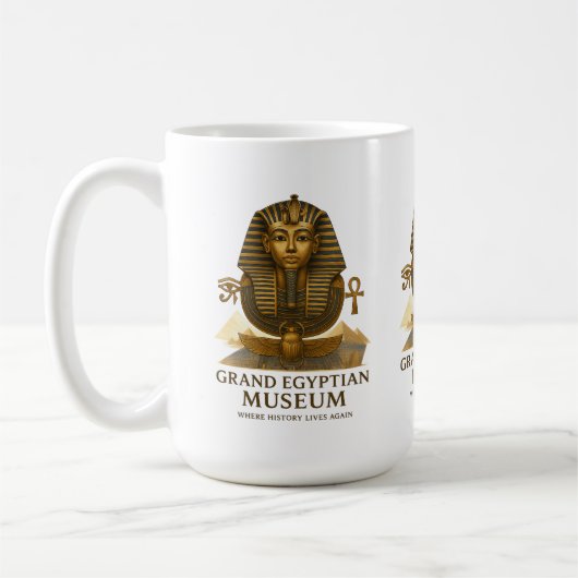 Mug The Eternal Legacy – Grand Egyptian Museum Opening (Gauche)
