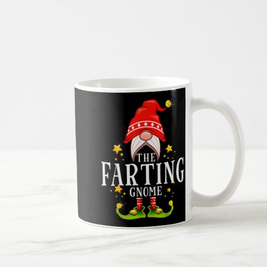 Mug The Farting Gnome Christmas Matching (Droite)