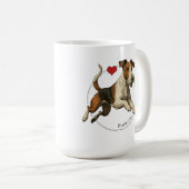 Mug The Fearless Earth-Dog: Classic Fox Terrier (Devant droit)