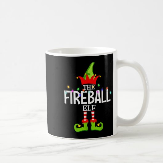 Mug The Fireball Elf Christmas Matching Pajamas (Droite)