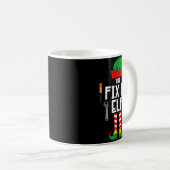 Mug The Fix It Elf Christmas Family Matching Xmas Grou (Devant droit)