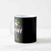 Mug The Funny Elf Christmas Family Pajama Party (Devant gauche)