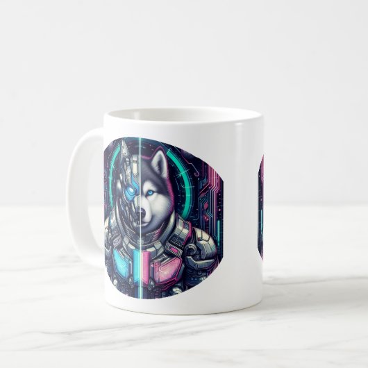 Mug The Future Wolf (Devant gauche)