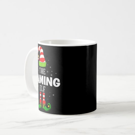 Mug The Gaming Elf Christmas Pjs Matching Pajama (Devant gauche)