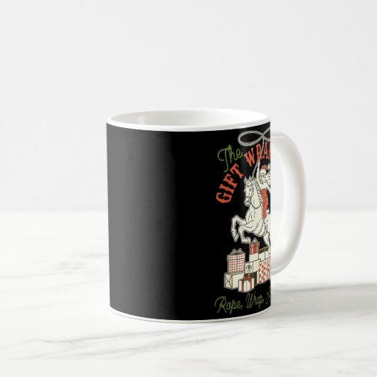 Mug The Gift Wrangler Rope, Wrap, And Give Funny Chris (Devant droit)