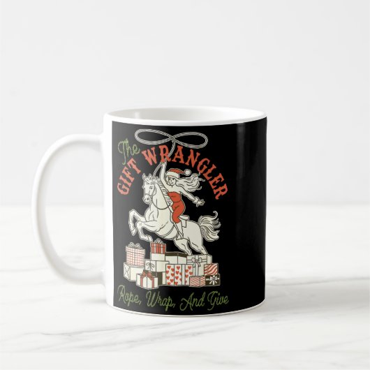 Mug The Gift Wrangler Rope, Wrap, And Give Funny Chris (Gauche)