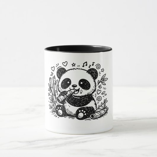 Mug The Gourmet Panda: A Whimsical Bamboo Feast (Centre)