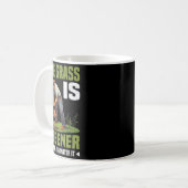 Mug The Gr Is Greener Where You Water It Motivational  (Devant gauche)
