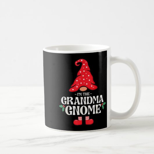 Mug The Grandma Gnome Funny Family Matching Group Chri (Droite)