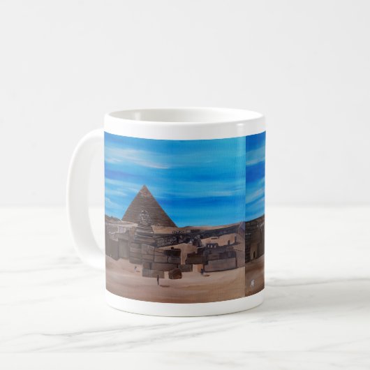 Mug The Great Sphinx and the Pyramid of Khafre (Devant gauche)