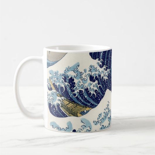 Mug The Great Wave of Kanagawa - Katsushika Hokusai (Gauche)