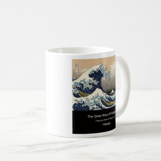 Mug The Great Wave off Kanagawa (Devant droit)