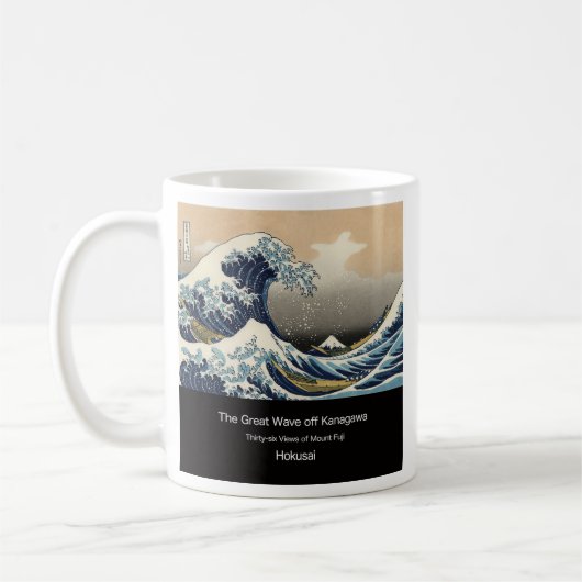 Mug The Great Wave off Kanagawa (Gauche)