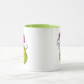 Mug The Grinch in Pink Santa Hat (Centre)