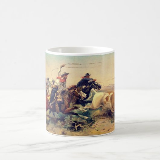 Mug The Herd Quitter (par C. M. Russell, c. 1897) (Centre)