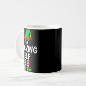 Mug The Hiking Elf Matching Family Christmas  (Devant gauche)