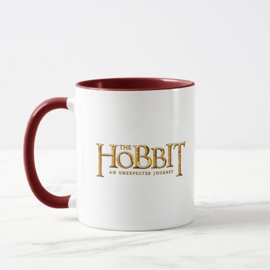 Mug The Hobbit Logo Gold (Gauche)