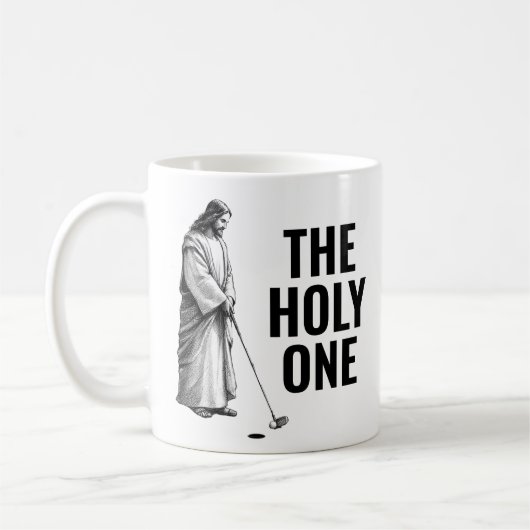 Mug The Holy One - Golfing Jesus (Gauche)