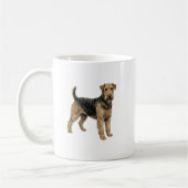 Mug The King of Terriers – Airedale Spirit Art (Gauche)