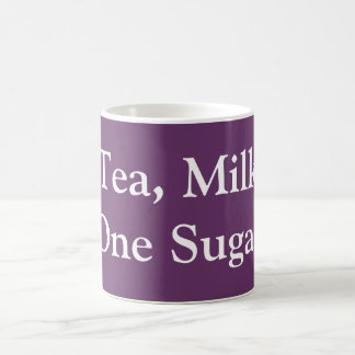 Mug Thé, Lait, Un Sucre - Ma commande