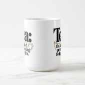 Mug Thé : L'art de se préoccuper du calme (Centre)