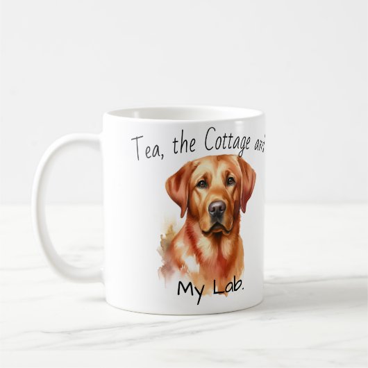 Mug Thé, Le Cottage et Mon Lab.Moderne (Gauche)