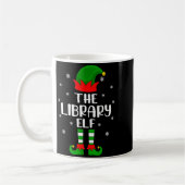 Mug The Library Elf Christmas Party Matching Family Xm (Gauche)
