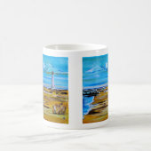 Mug The Lighthouse on the Beach Painting / Alfred Fox  (Centre)