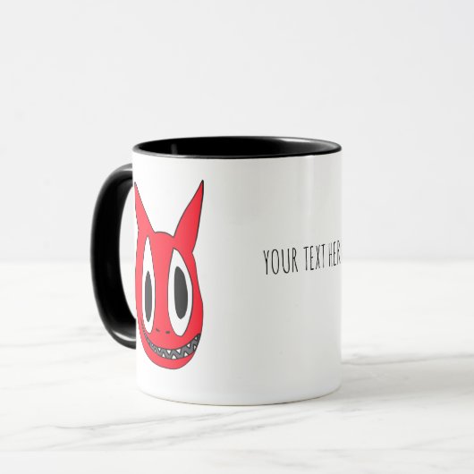 MUG THE LITTLE DEVIL EDITABLE (Devant gauche)
