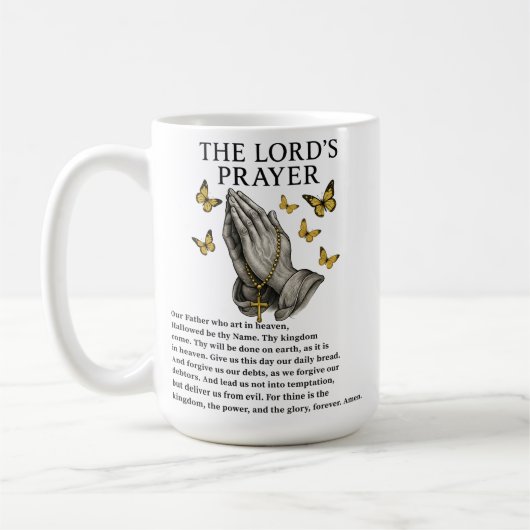Mug The Lord's Prayer  (Gauche)