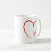 MUG "THE LOVE MUG" JUSTE POUR LUI OU ELLE (Devant droit)