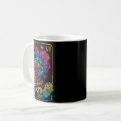Mug The Lovers Tarot Card Gothic Occult Kissing Skelet (Devant gauche)